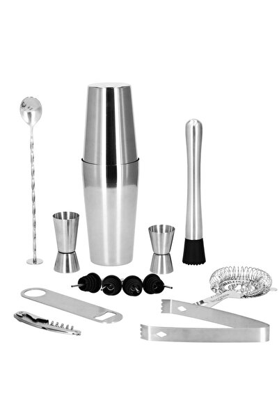 SERSIMO Κιτ σέικερ κοκτέιλ για μπάρμαν 750ml, KI16, 14 τεμάχια