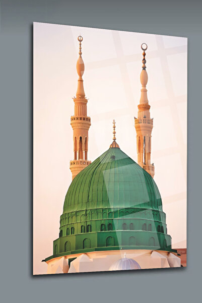 glassartdesign Mescid-i Nebevi Tablo din - Tablo religios - Tablo islamic