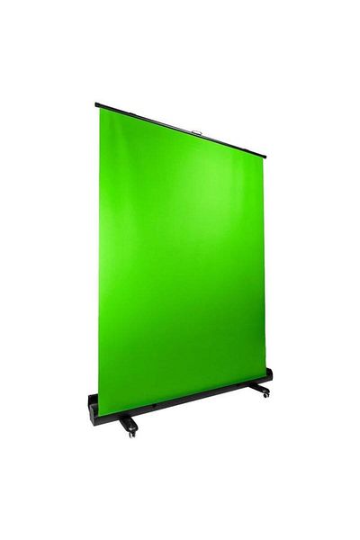 Streamplify Green Screen SCREEN-LIFT-L 5 M-GN, Hydraulic Lift, 1.5 x 2m