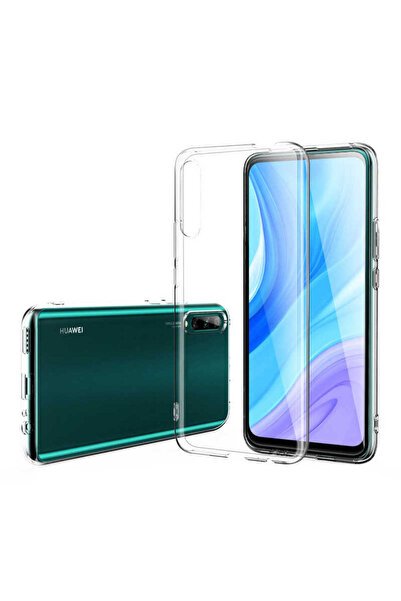 casetube Huawei P Smart Pro 2019 kılıf Süper Silikon Kapak - Renksiz