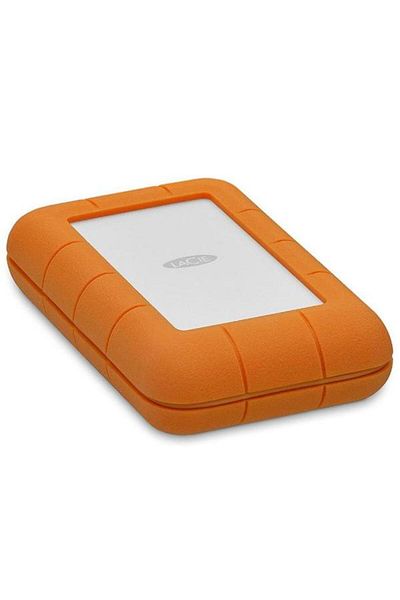 Lacie HDD extern robust, 5 TB, USB 3.1 Tip-C, 2.5", 130 MB/s (portocaliu)