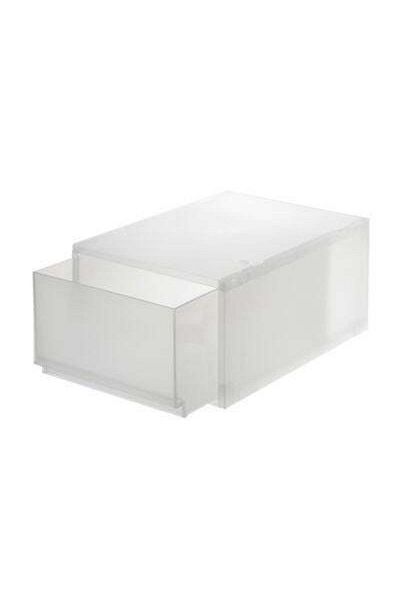 Muji Polypropylene Case, Deep Drawer Type, W 26 x D 37 x H 17.5 cm