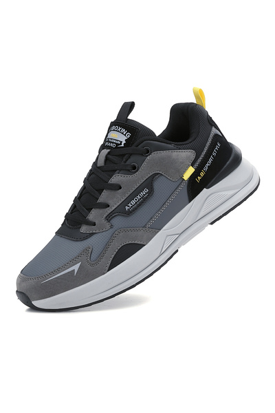 AX Boxing Men's Sports Shoes, Lightweight Foam Sole, Eco-leather, Increased Comfort,