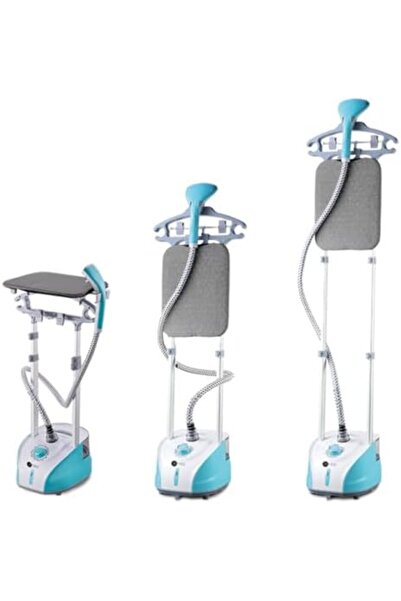 Afra مكواة بخار للملابس سعة 1.6 لتر، 1950 واط، وقت تسخين 30 ثانية، لون أسود و...