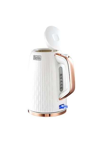 Black&Decker غلاية كهربائية بلاك آند ديكر بيضاء JC190W-B5