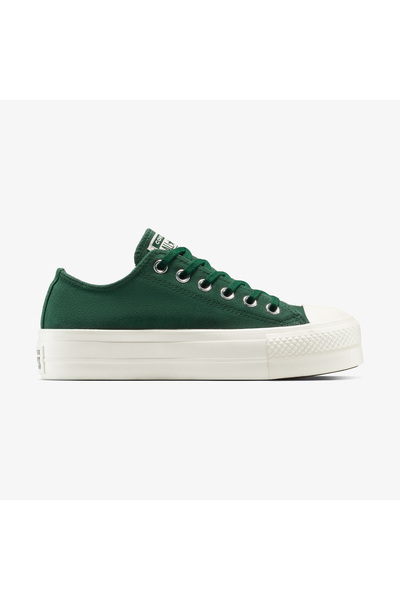 Converse Chuck Taylor All Star Lift Platform Women's Green Sneaker
