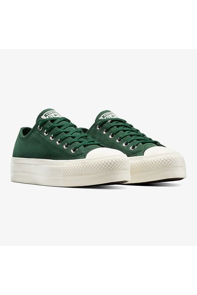 Converse Chuck Taylor All Star Lift Platform Women's Green Sneaker