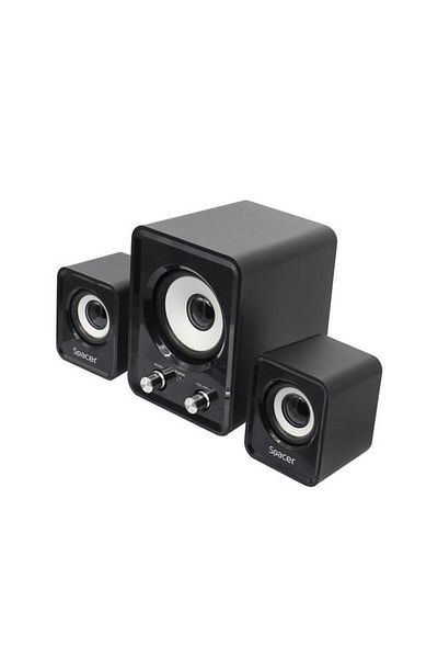 Spacer Boxe 2.1 SPB-807-BK, 11 W RMS, USB (Black)
