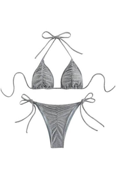 Mixbo Costum de Baie Mixbo, Doua Piese, Elegant Silver, marime M