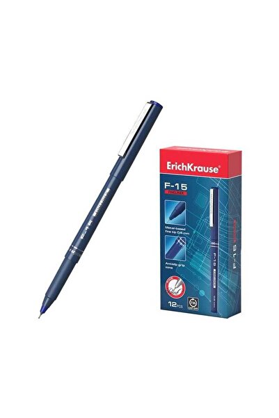 OEM Fineliner F-15, ErichKrause, vârf metalic de 0,6 mm, albastru