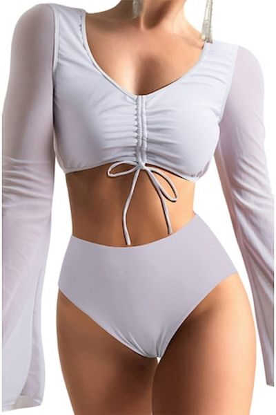 Mixbo Costum de Baie Doua Piese Elegance White, Mixbo, marime S