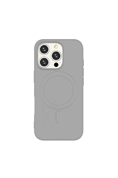 Cellara Capac Protectie Spate Tpu Soft Compatibil Cu iPhone 16 Pro Max - Gri