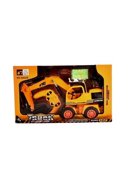 rexa RC Simulation Construction Truck Set with Remote Control & Realistic Sound & Lights