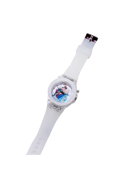 Mixbo Ceas pentru copii Mixbo, brățară din silicon, lumini colorate, alb