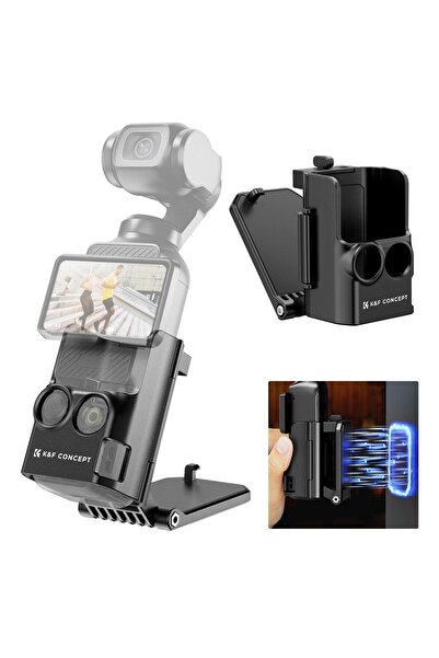 K&F CONCEPT Magnetic Stand / Masa Üstü Stand ( DJI Osmo Pocket 3 Combo Uyumlu )
