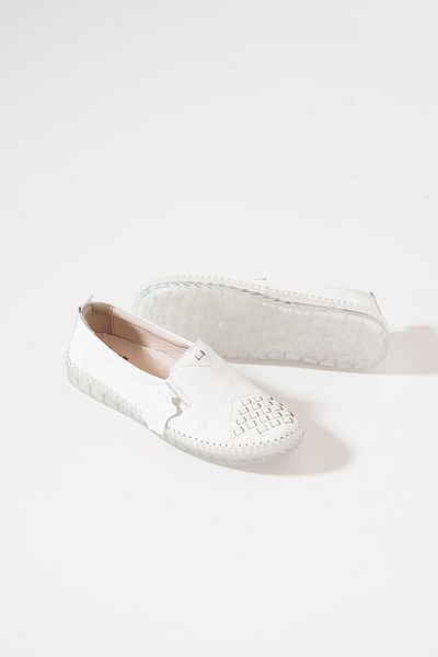 Moda Pie Norvet Genuine Leather Women's Shoes White Skin