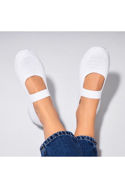 Joana Pantofi dama casual Albi din Textil Lynna