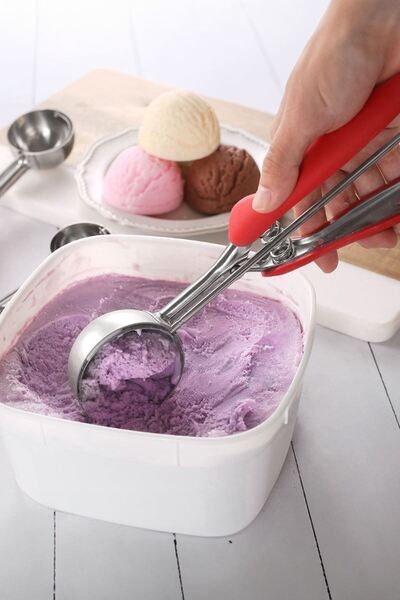 Chavin Çelik Dondurma Meyve Püre Kurabiye Hamuru Alma Kaşığı Küreği mt201kr