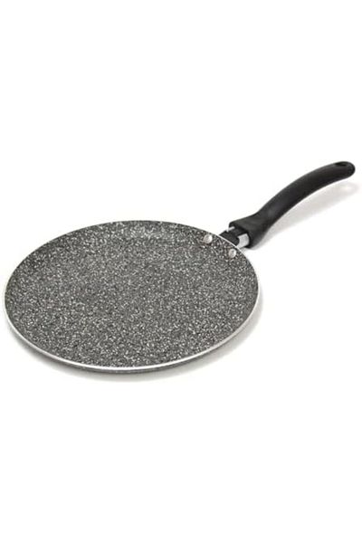 Hascevher Granite Crepe Pan with Grippy Handle - Lavilla Prime Series, Made in Turkey (22CM)