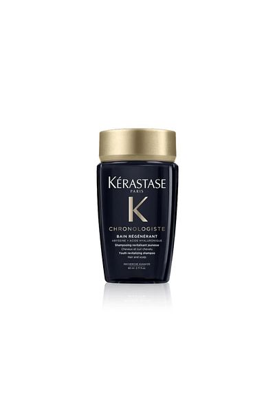 Kerastase Kérastase Chronologiste Bain Régénérant Shampoo 80ml – Travel Size Revitalizing Cleanser for Hair