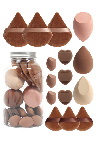 Choice10 08 ربيع 15 علبة، 3 نفثات بودرة سائبة و3 نفثات بودرة سائبة صغيرة و3 بيضات مكياج صغيرة و3 هواء صغير