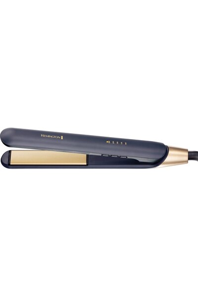 Remington Placa de indreptat parul Luxe S5805, ceramic, 150-230 grade, Champagne / Albastru inchis