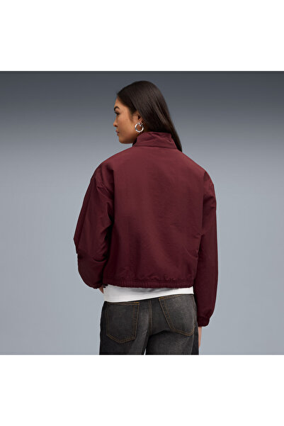 Puma HER Relaxed Kadın Bordo Sweatshirt