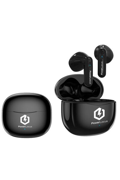 PowerLocus Casti True Wireless Bluetooth Vibrer Negru