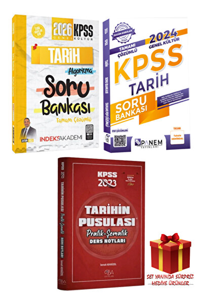 İndeks Akademi Aydın Yüce| 2026 KPSS Tamamı Çözümlü Tarih Algoritma Soru Bank...