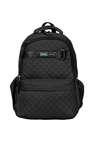 PARAJOHN LUMIPACK Unisex Black Laptop Backpack – 18” Water Resistant Travel Bag, 28L