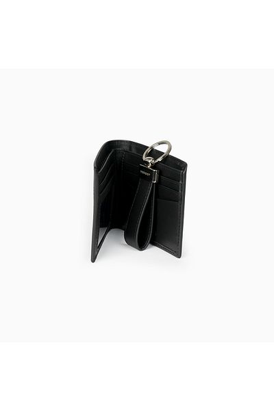 Peritdot Men's Leather Wallet Set with Stylish Key Ring