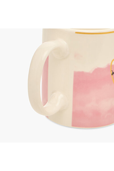 Lifestyle Mother's Day Print Bone China Mug with Handle - 320 ml