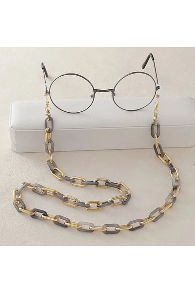 glasses accessory Glasses Chain Gold Color Thick Chain Glasses Strap Lumaks