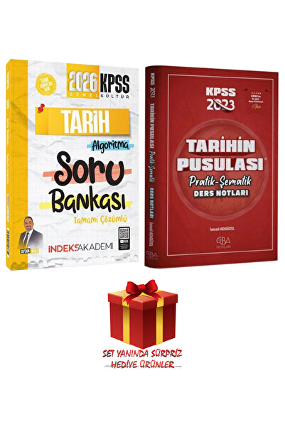 İndeks Akademi Aydın Yüce | 2026 KPSS Tamamı Çözümlü Tarih Algoritma Soru Ban...