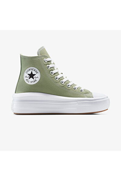 Converse Chuck Taylor All Star Move Platform Kadın Haki Sneaker