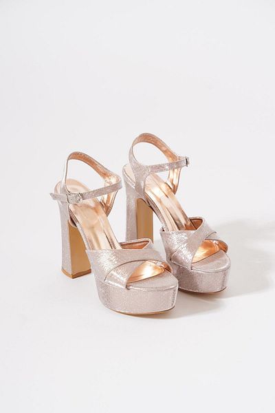 Moda Pie Femito Cross Strap Snake Women's Evening Dress Shoes Roz Honeycomb