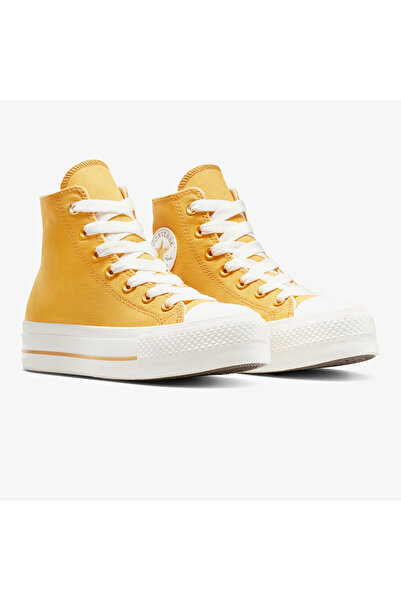 Converse Chuck Taylor All Star Lift Platform Kadın Sarı Sneaker