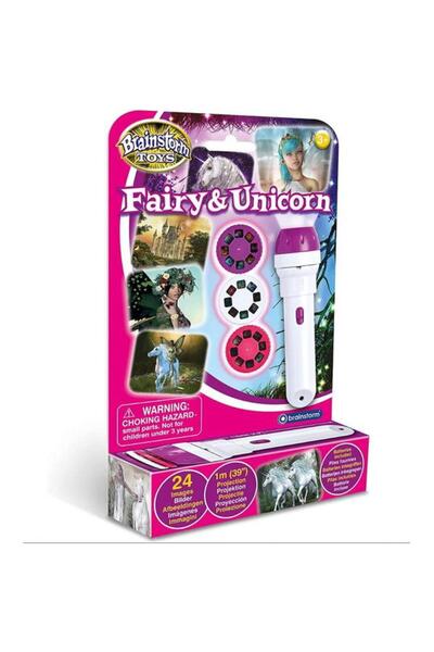 Brainstorm Toys Projector Torch Brainstorm Fairies and Unicorns E2042, 3 Disc...