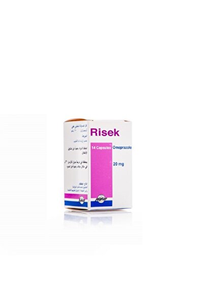 JULPHAR PHARMA Risek 20mg 14cap - رايسك 20مج 14كبسولة
