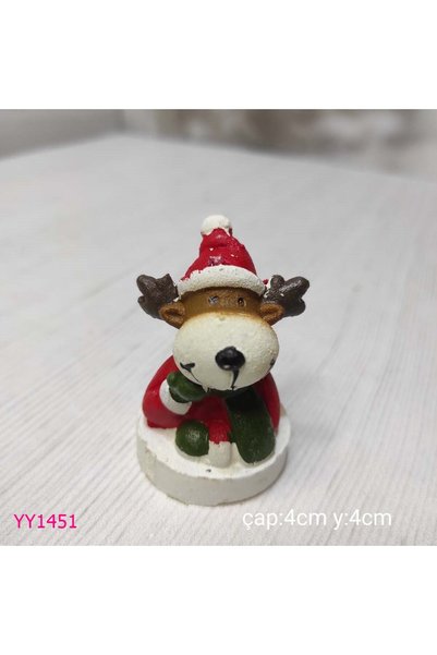 YOYOMOLD YY1451-Yılbaşı Geyik Mumluk Silikon Kalıp