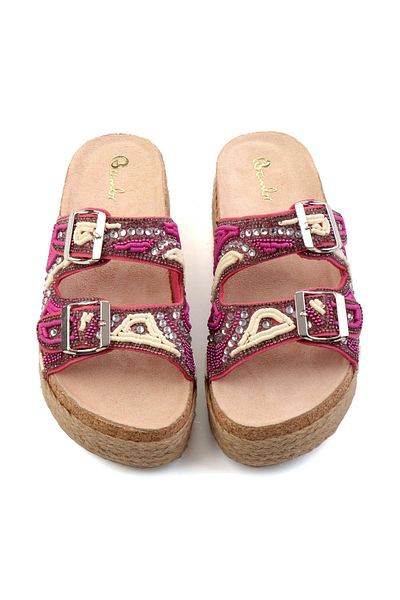 Bambi Fuchsia Women's Slippers K04678080587