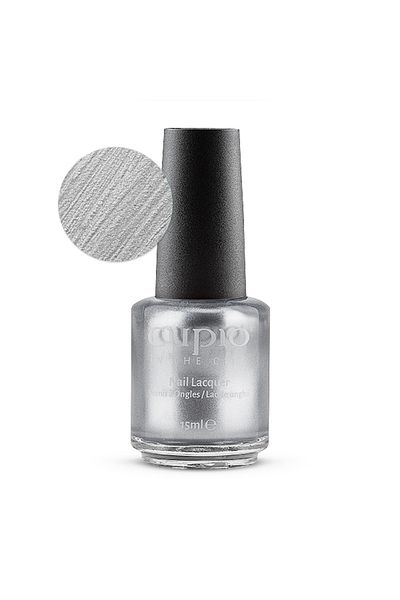 Cupio Lak na nehty ve městě - metalicky stříbrná 15 ml