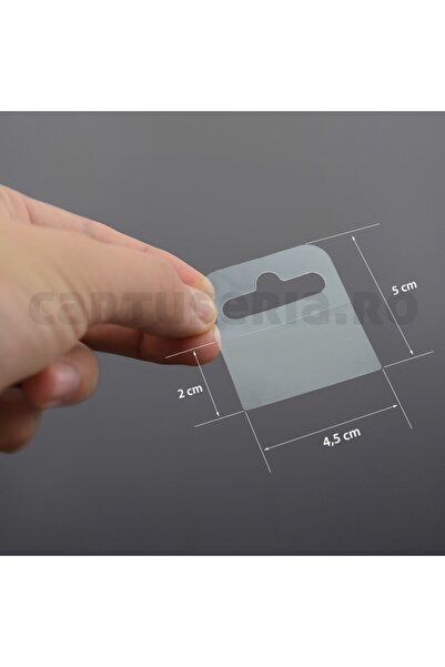 PROCART Agatatori autoadezive de plastic cu eurohole