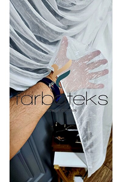 farbateks Linen Donati New Fashion Tulle Double Breasted Theater Echo Tulle Curtain