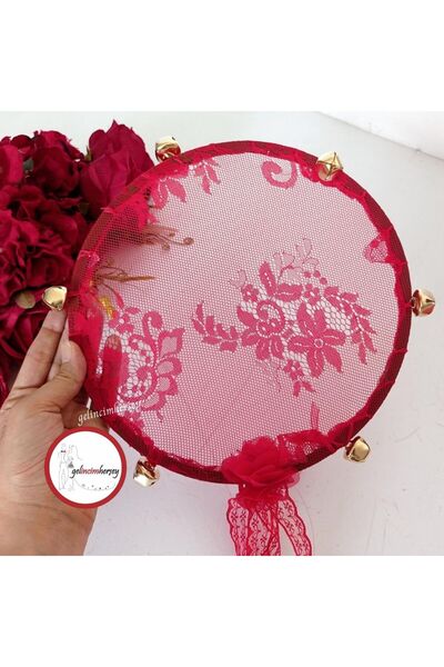 Gelincimherşey 5-компонентна камбанка с панделка, украсена с дантела, рамка з...