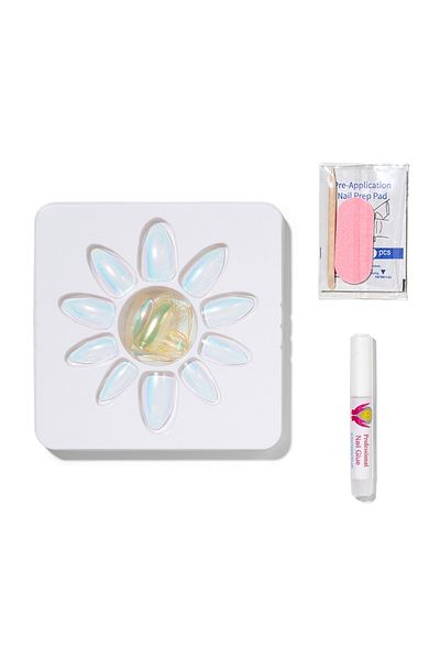 Cupio Sada umělých nehtů Diva - Baby Chrome