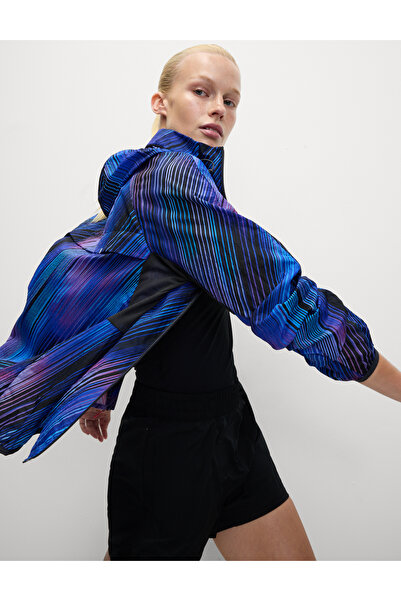 Marks & Spencer Goodmove Dokuma Stormwear™ Baskıl Koşu Ceketi