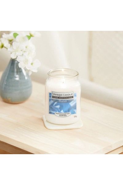 Yankee Candle Lumanare Parfumata Borcan Mare, Soft Cotton, 538gr.