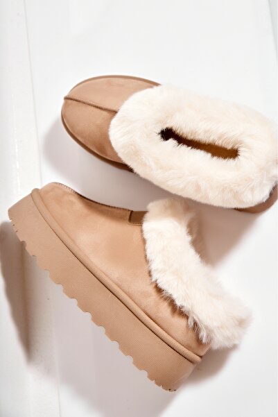 Joana Cizme Dama Imblanite Kaki din Piele Ecologica Intoarsa Serana