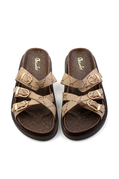 Bambi Beige 2 Women's Slippers K04666014109
